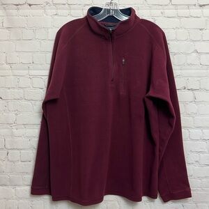 LL Bean Fleece Quarter Zip